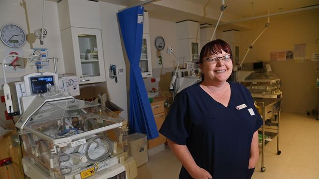 A behind the scenes look at what it's like for the nurses who work in Lyell McEwin’s special neonatal ward. Midwife Unit Manager Monica Ryan Picture: Keryn Stevens