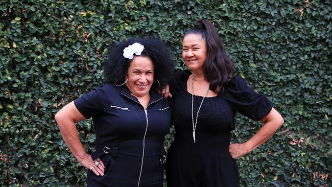 Vika and Linda Bull. Picture: Aaron Francis