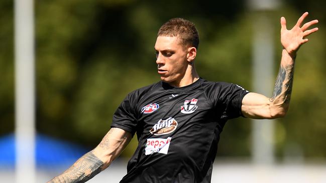 Matt Parker dazzled on debut for St Kilda last weekend. Picture: Quinn Rooney/Getty Images.