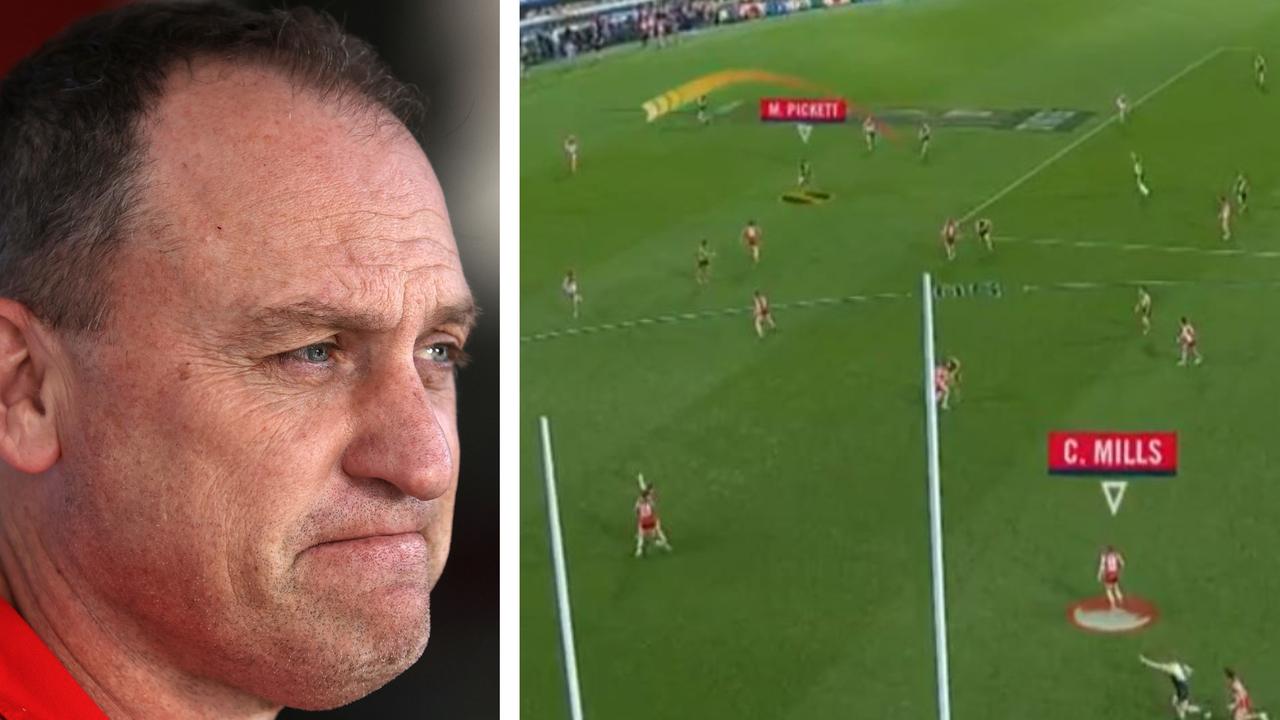 Sydney was criticised for its tactics by Richmond coach Damien Hardwick - but this is why the Swans weren't to blame.