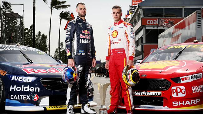 Shane van Gisbergen and Scott McLaughlin. Picture: Tim Hunter