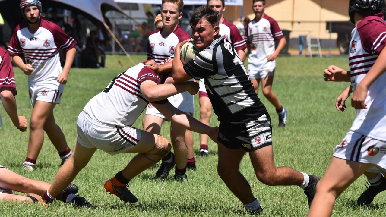 Mitchell Magpies v Wallumbilla-Surat Redbulls U16. Adrian Vowles Cup 2020.
