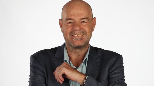 Herald Sun chief football writer Mark Robinson. Picture: Rebecca Michael