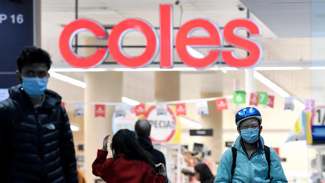 A staff member has tested positive at Coles’ Davis Rd store in Tarneit. Picture: Bianca De Marchi