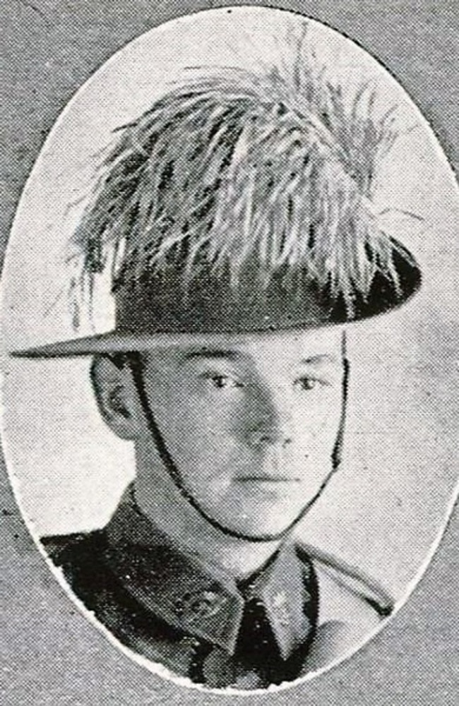 Gunner Rupert John Arnold. Picture: Virtual War Memorial Australia