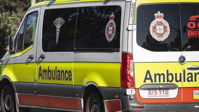 Emergency services are assessing 12 patients after a six-car crash.