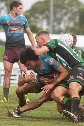 Mackay Cutters vs Townsville Blackhawks Cyril Connell Saturday 22 February 2025 Picture:Michaela Harlow