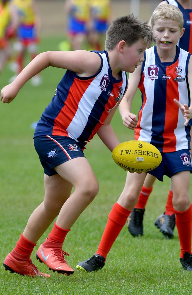 Curra Swans player Nate Poole in action in 2021. Picture: Evan Morgan