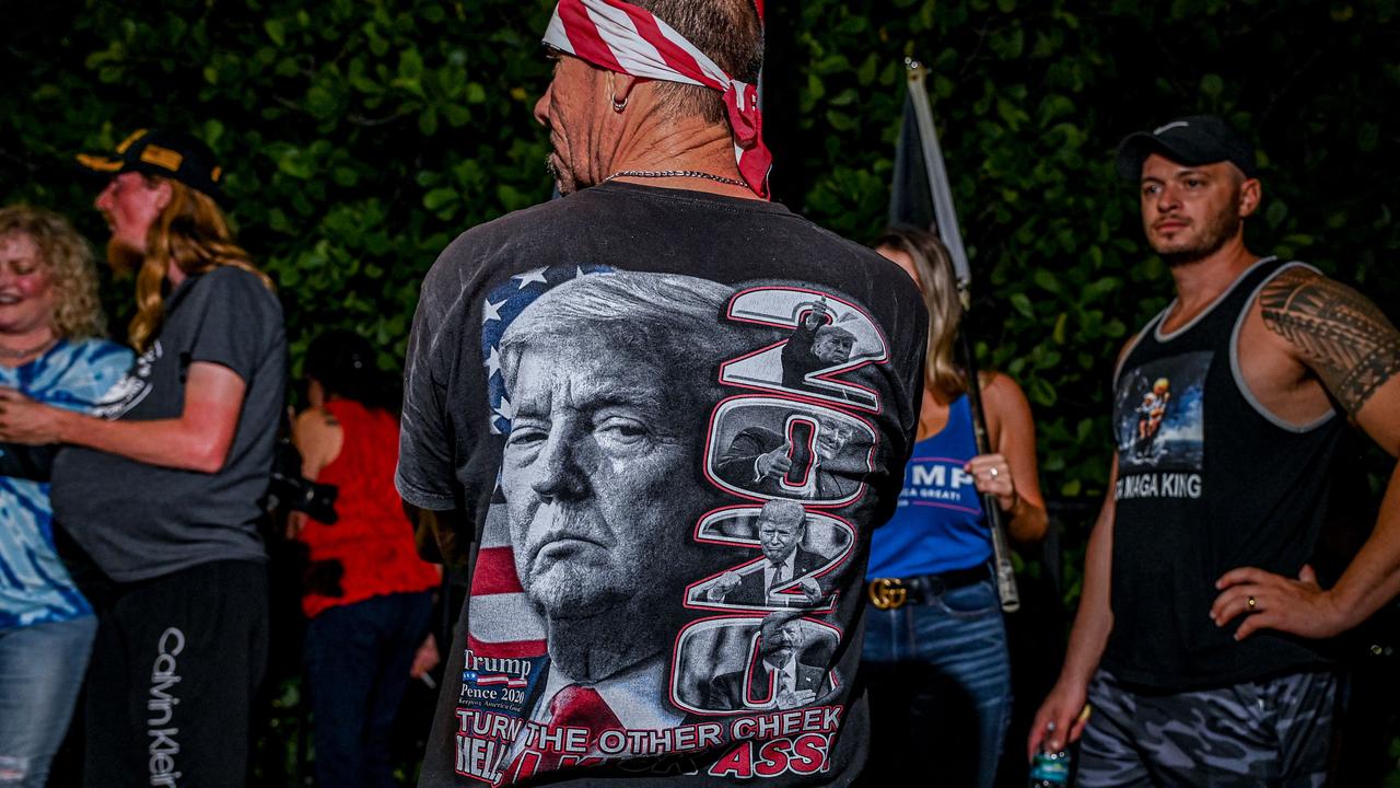 In 2024, Trump needs his supporters to support him in an electoral process he previously convinced them was corrupt. Picture: Giorgio Viera/AFP