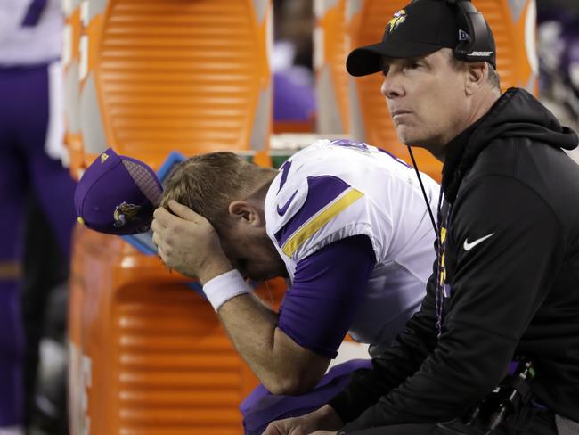 Minnesota Vikings' Case Keenum lived a nightmare.