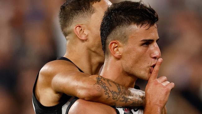 Daicos is silencing the debate. (Photo by Michael Willson/AFL Photos via Getty Images)