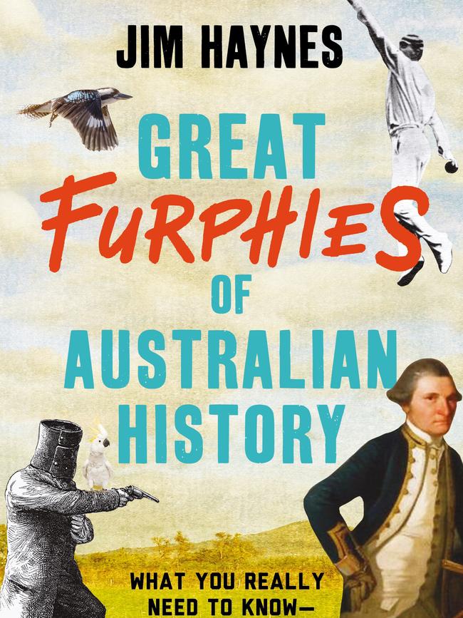 Jim Haynes’ new book about Australian historical myths.