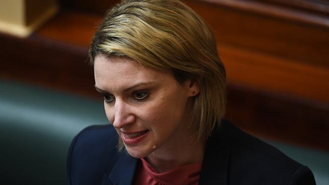 Labor MP Katie Hall was working as the media manager for the North East Link Authority before she entered parliament. Picture: MP