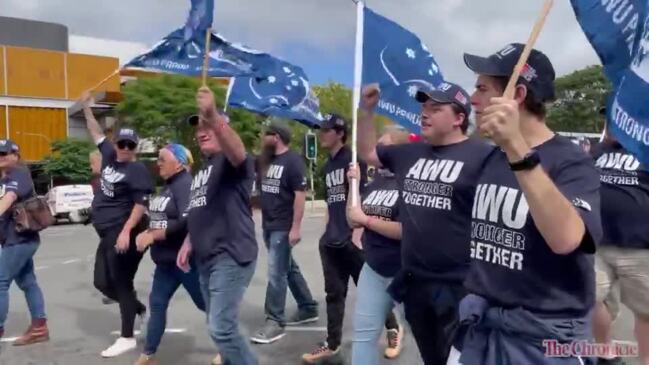 Toowoomba's Labour Day march