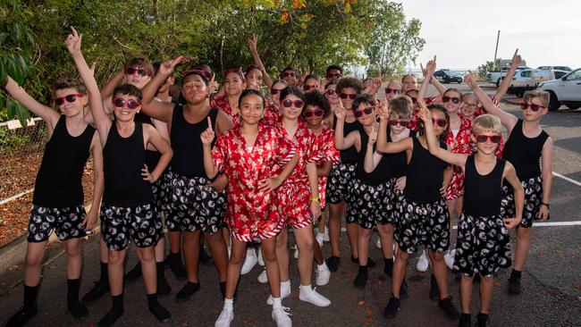 Thousands of Territorians braved the tropical heat for A Very Darwin Christmas Pageant. Picture: Pema Tamang Pakhrin