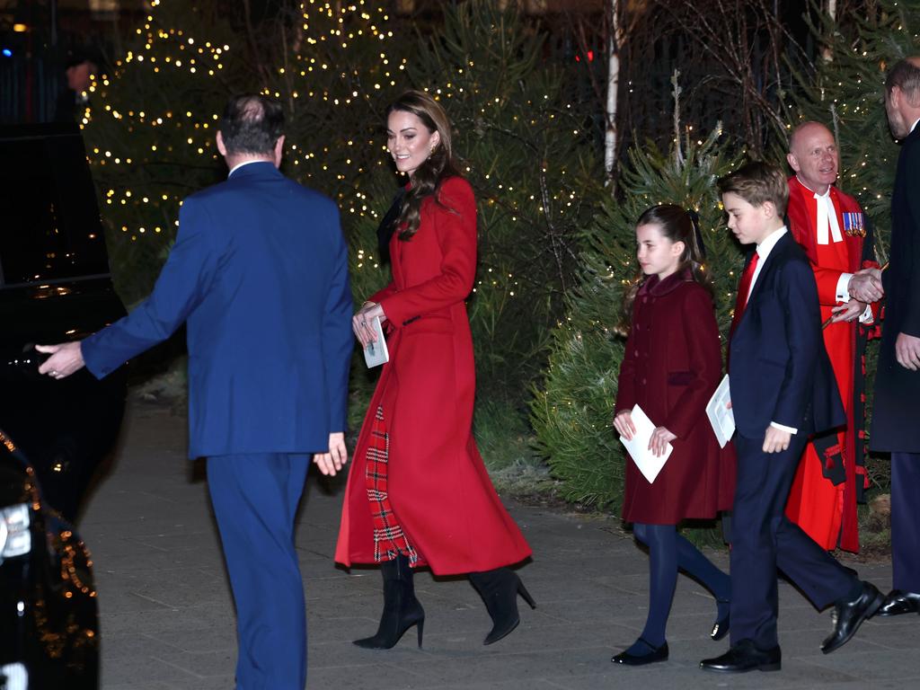 The royals were in high spirits at the event. Picture: Getty Images.