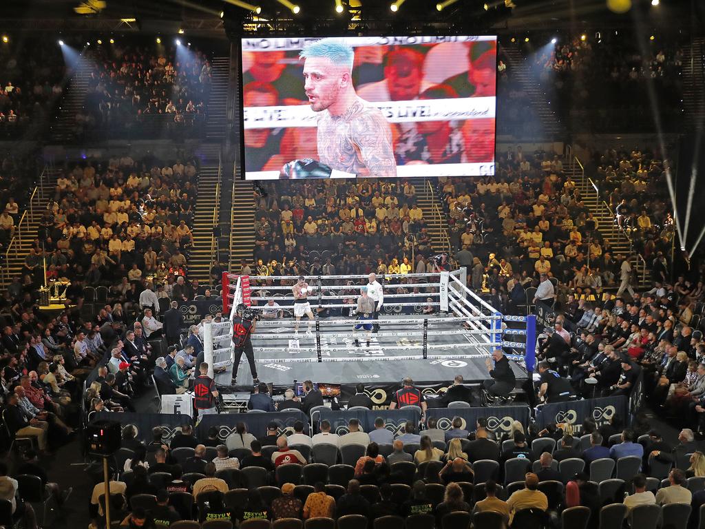 Justin Frost defends the interim WBO super welterweight title against Hassan Hamdan. Photo: Regi Varghese