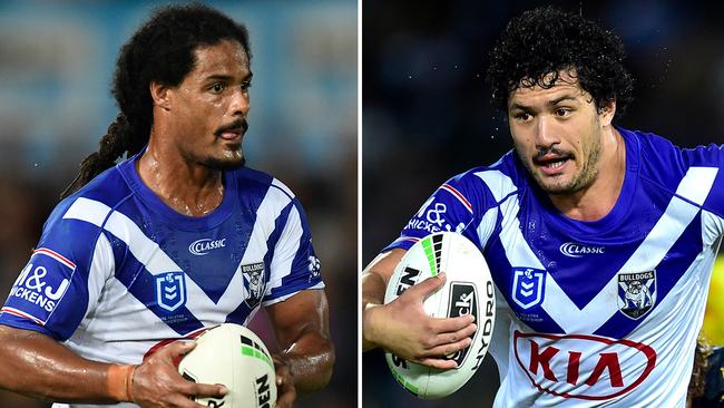 Bulldogs players Jayden Okunbor and Corey Harawira-Naera have been provisionally suspended by the NRL.