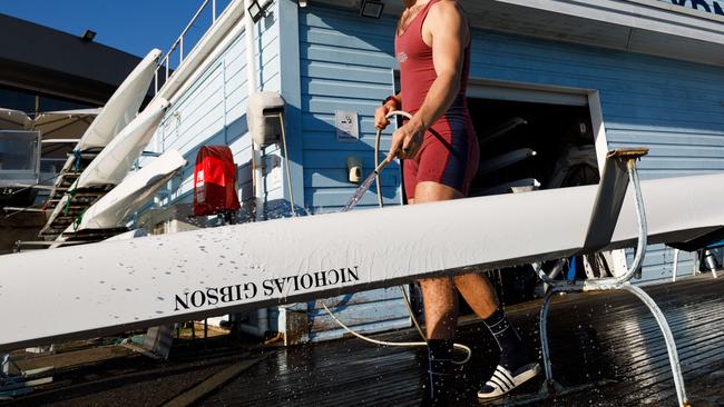 The GPS rowing competition is highly competitive, and many of the nation’s top rowing clubs have close relationships with the schools. Picture: Max Mason-Hubers