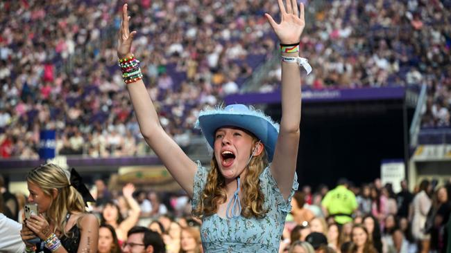 The unrivalled passion of Taylor Swift fans has spanned generations. Picture: Getty Images