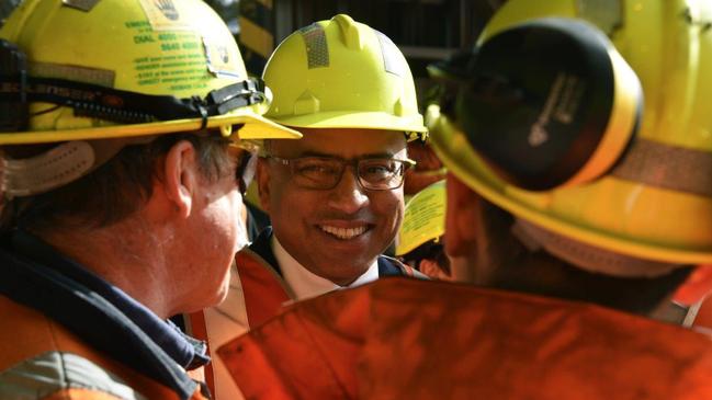 Sanjeev Gupta in Whyalla. Picture: Sean Kelly, GFG Alliance