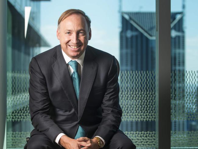 AustraliaSuper chief investment officer Mark Delaney. AustraliaSuper chief investment officer Mark Delaney in his office on Lonsdale Street in Melbourne. Mark oversees investments in Australia's largest super fund - the $85 billion AustralianSuper.Picture: Eugene Hyland