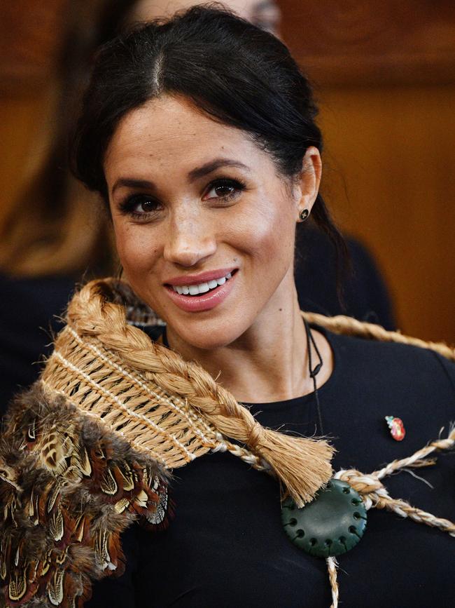 Meghan, in Rotorua, New Zealand. Picture: Getty Images.