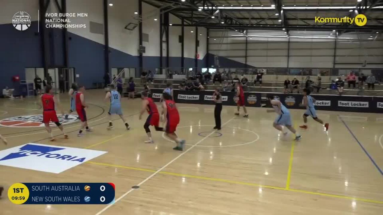 Replay: South Australia v New South Wales (IB Men) - 2025 Basketball Australia U20's & Ivor Burge National Championships Day 3