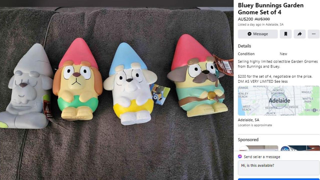 Opportunistic sellers are seeking prices as high as $200 and $300 for the set, which retailed for $76. Picture: Facebook