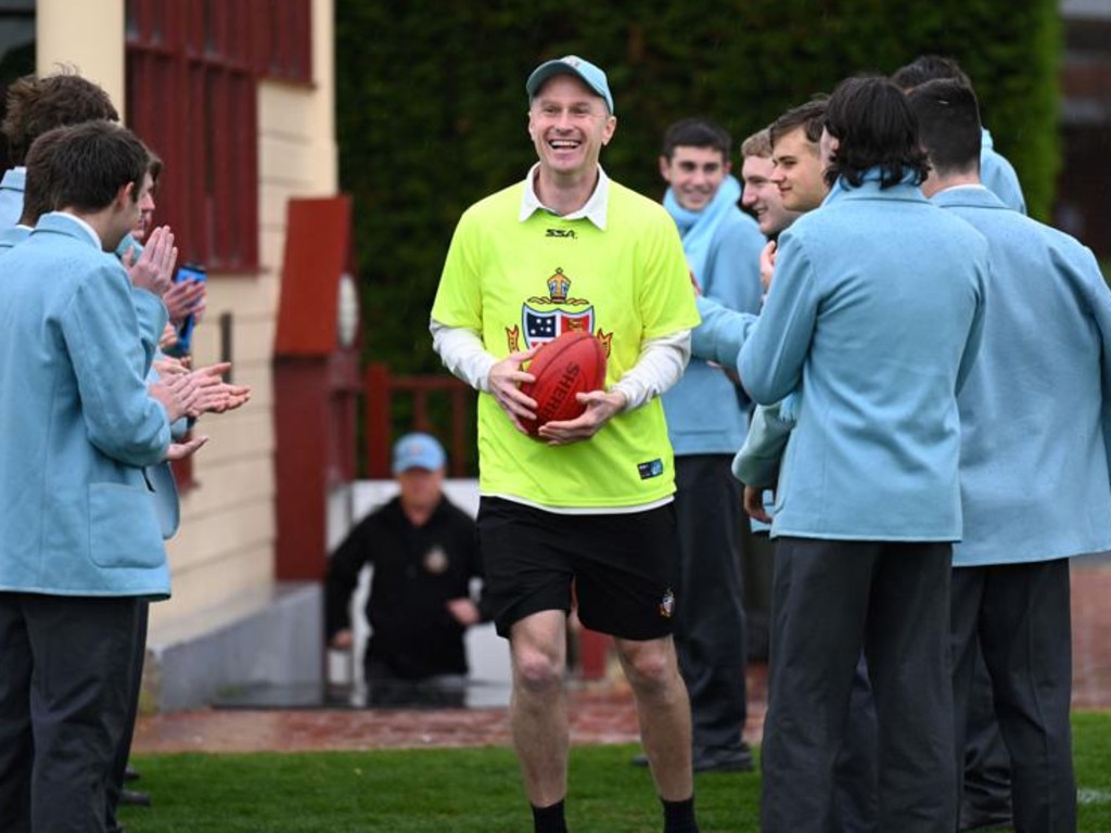 Troy Selwood was the school's head of football. Picture: Geelong Grammar