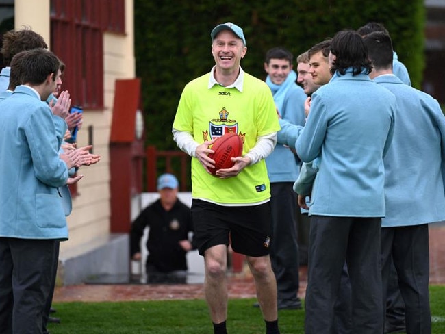 Troy Selwood was the school's head of football. Picture: Geelong Grammar