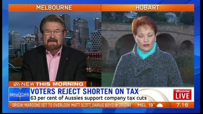 Hanson Hinch on Sunrise