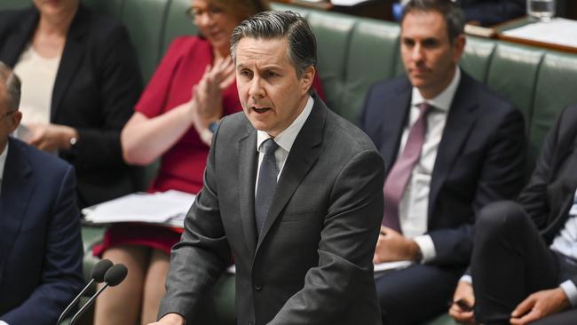 Minister for Health and Aged Care Mark Butler during Question Time.