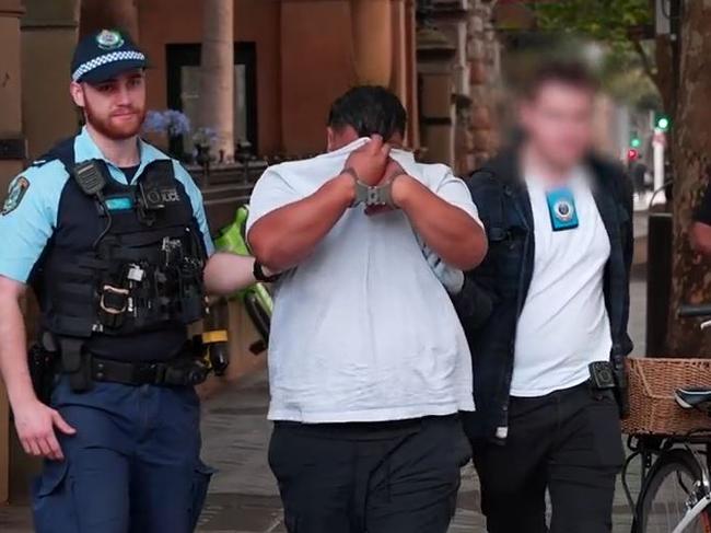 NSW Police Force Operation Northrop Sydney CBD one male arrested 21/11/24.