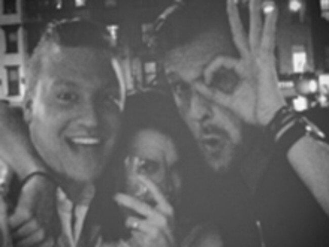 Crew cut ... Mr Rhett’s joke appears to have backfired spectacularly. Picture: Instagram
