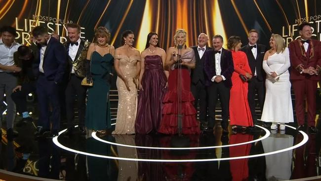 Travel Guides wins Most Popular Lifestyle Program. Picture: Channel 7