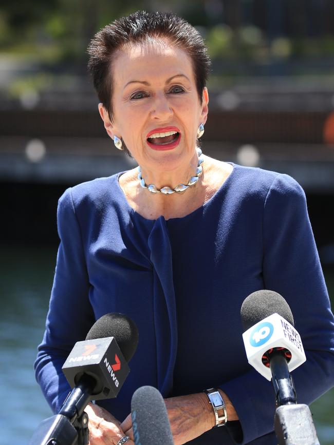 Sydney Lord Mayor Clover Moore. Picture: NCA NewsWire / Christian Gilles