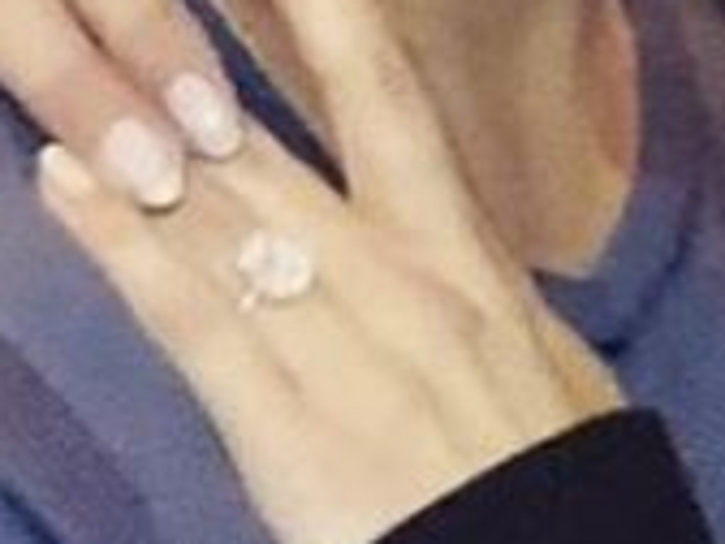 Katherine’s engagement ring is reportedly worth $400,000. Picture: Instagram