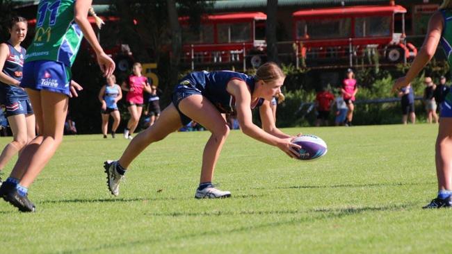 Central Coast touch football representative Ava Campbell. Photo: supplied