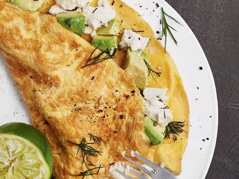 Super-quick omelette.