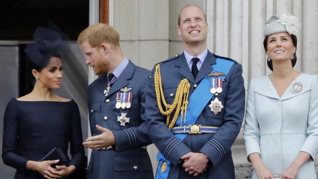 The past few years have seen tensions grow between the former “fab four”. Picture: AFP