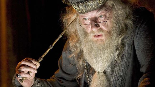 Dumbledore is considerably older in the Harry Potter franchise.