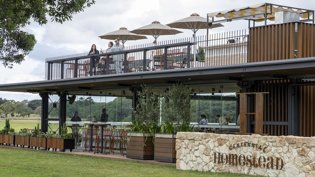 Centennial Homestead’s rooftop bar in Sydney