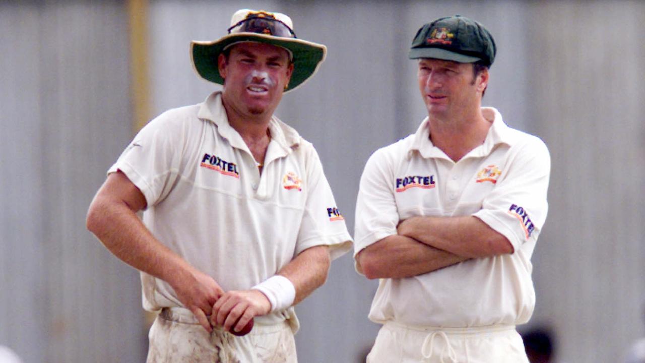 Shane Warne and Steve Waugh didn’t always get along.