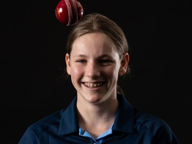 Sophie Lowry of the Manly-Warringah U18s girls. Picture: Ian Bird