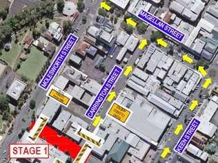 Road closures planned during works in Lismore.