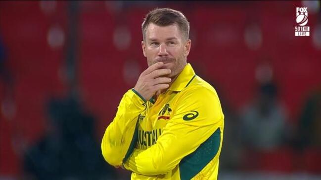 David Warner tonked for bowling absolute FILTH