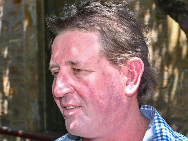 November 20, 2024: Horse trainer Anthony Thomas leaves Mt Barker Courthouse where he is facing animal cruelty charges. Picture: Brenton Edwards