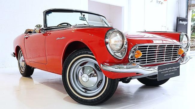 The 1965 Honda S600 at the Classic Throttle Shop is yours for $77,000.