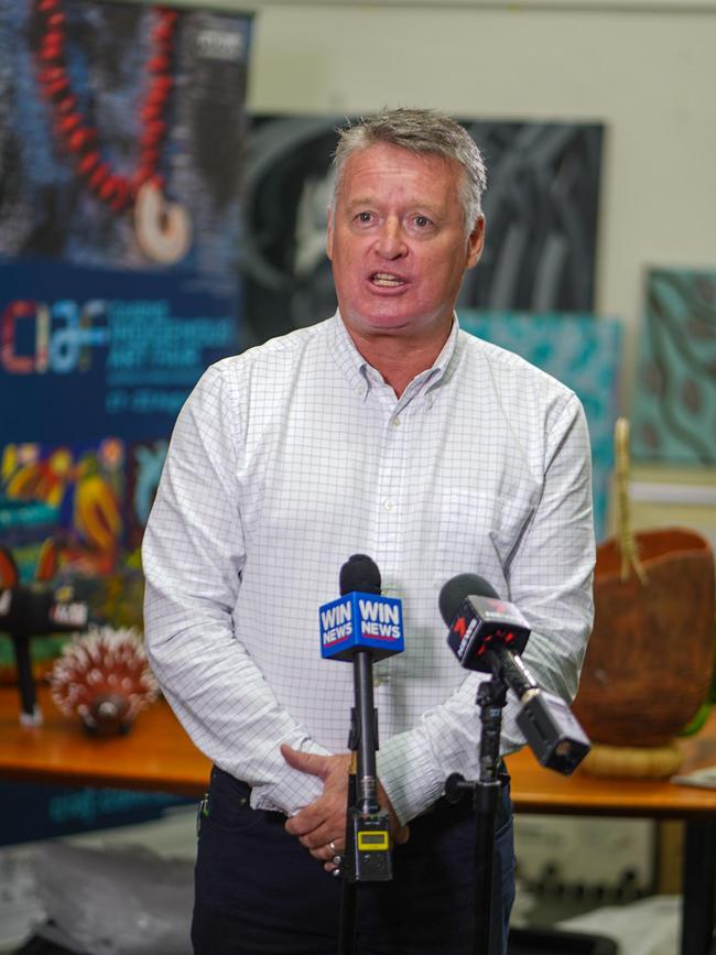 Cairns MP Michael Healy said CIAF created great opportunities for Indigenous people. Picture: Nuno Avendano